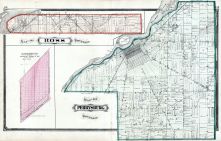 Ross Township, Perrysburg Township, Maumee River, Lucas County and Part of Wood County 1875 Including Toledo